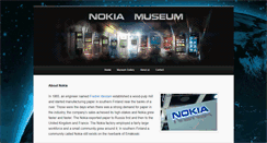 Desktop Screenshot of nokiamuseum.info